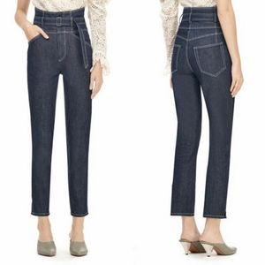 La Vie Rebecca Taylor High Waist Tapered Ankle Jean 25/26